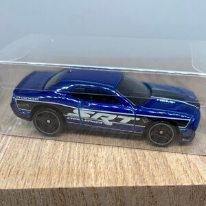 Dodge SRT Challenger Blue Die-Cast Toy Car for Kids
